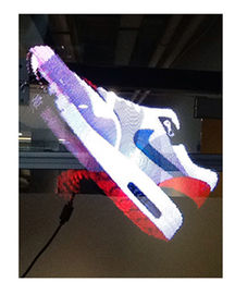 Higher Resolution Spinning LED Hologram Projector For Clothing Store Waterproof