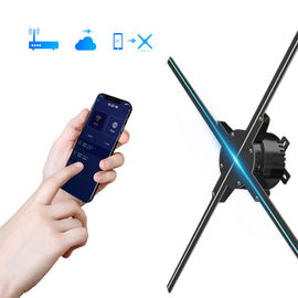 Z3 65cm 3D Holographic LED Fan 650 Round / Min Spinning Speed 50/60Hz With Wifi