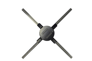 High Resolution 3D Hologram Fan Display 2 Blades For Restaurants